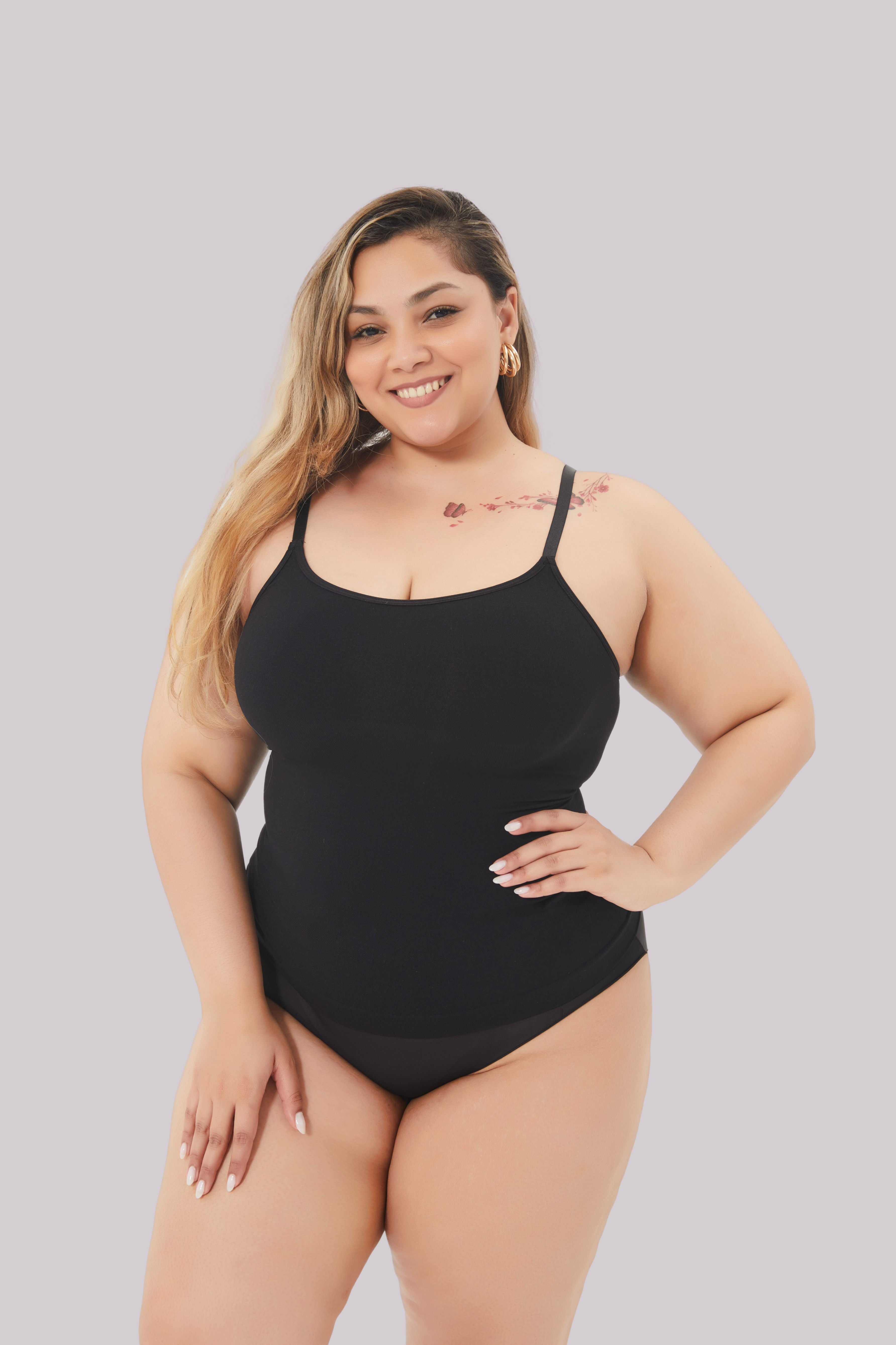 Comfit® Alessia - Premium Cami, jossa on pyöreä kaula-aukko