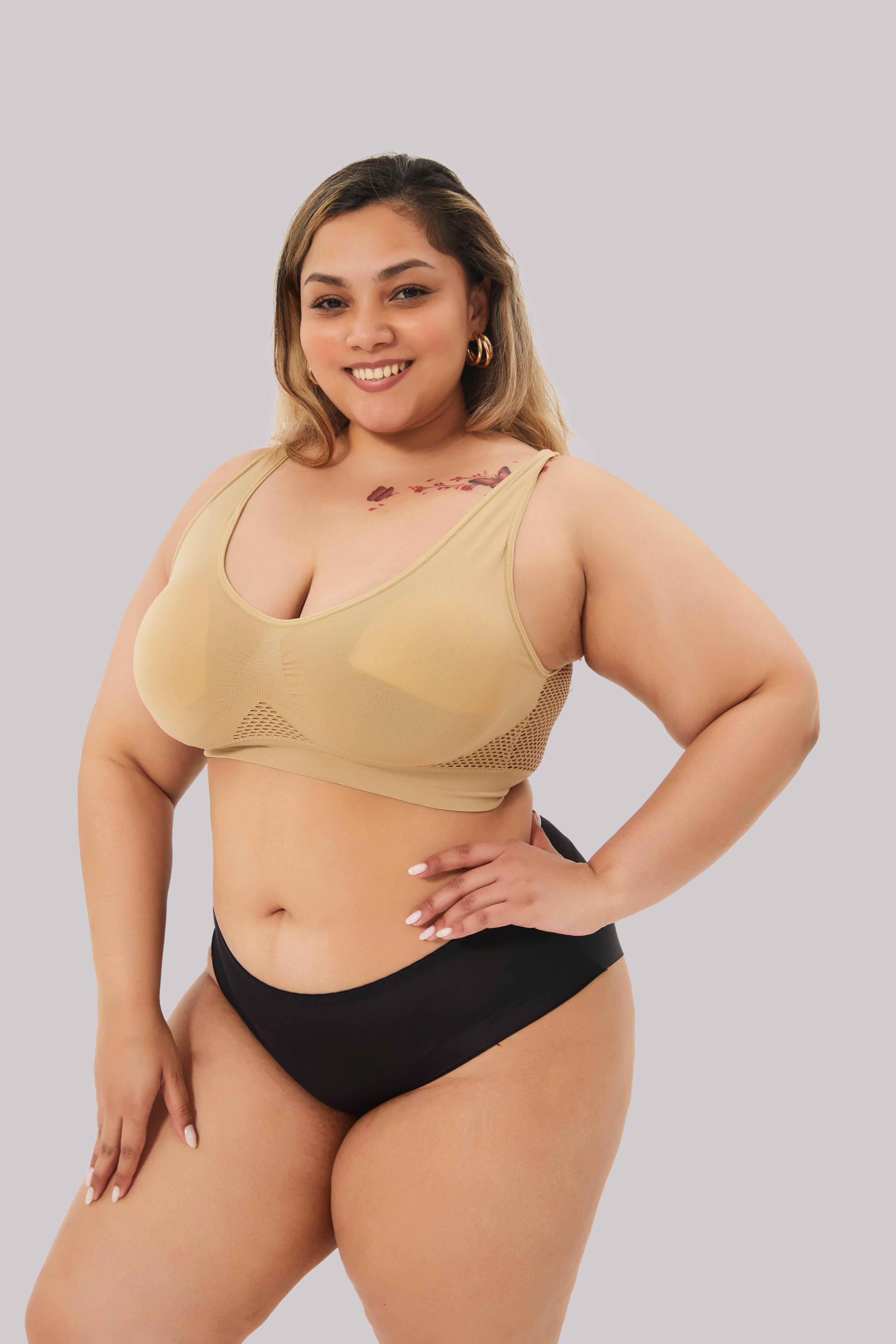 Comfit® Gym - Hengittävät Push-up Urheilurintaliivit