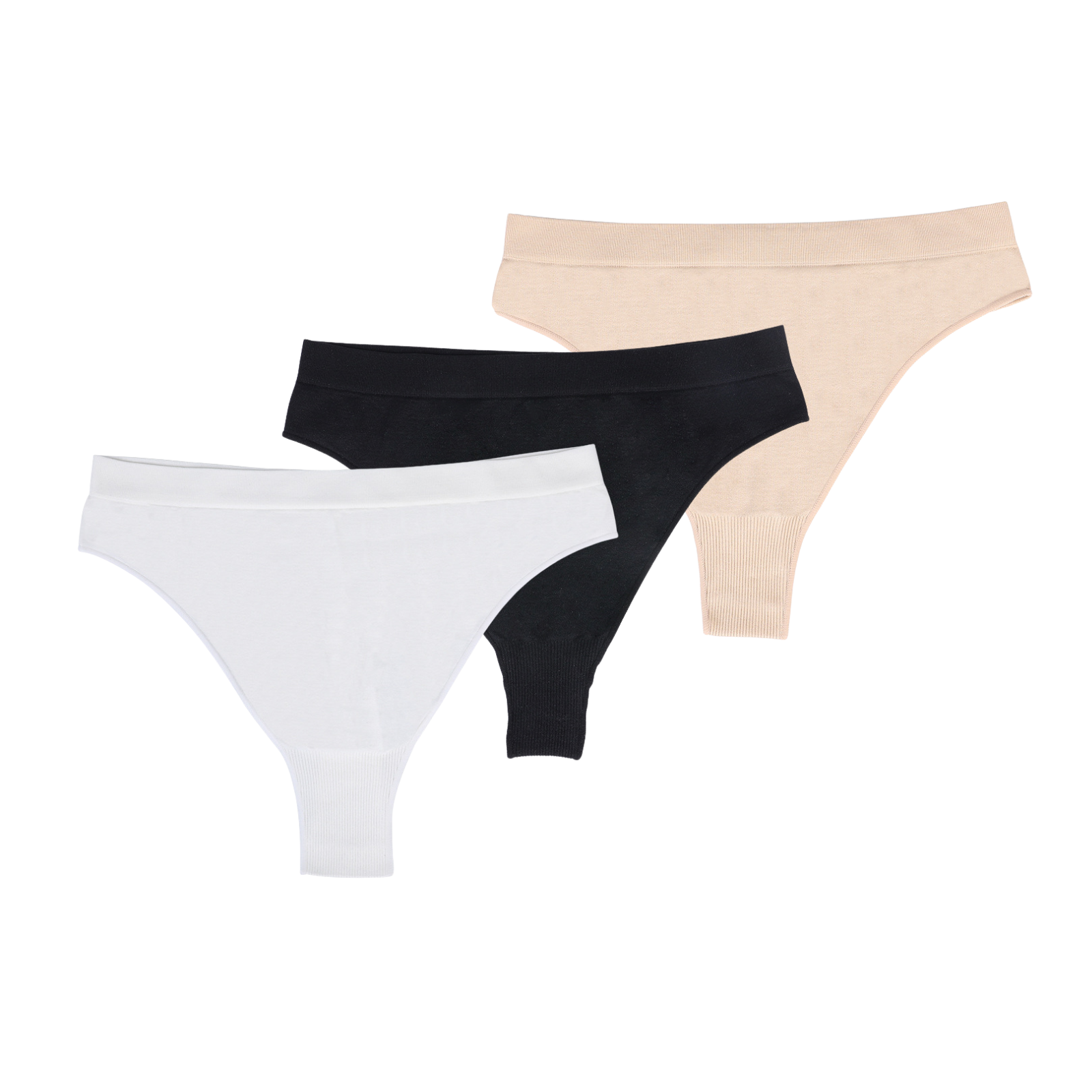 Comfit® Saumaton Naisten Stringit (3-pakkaus)