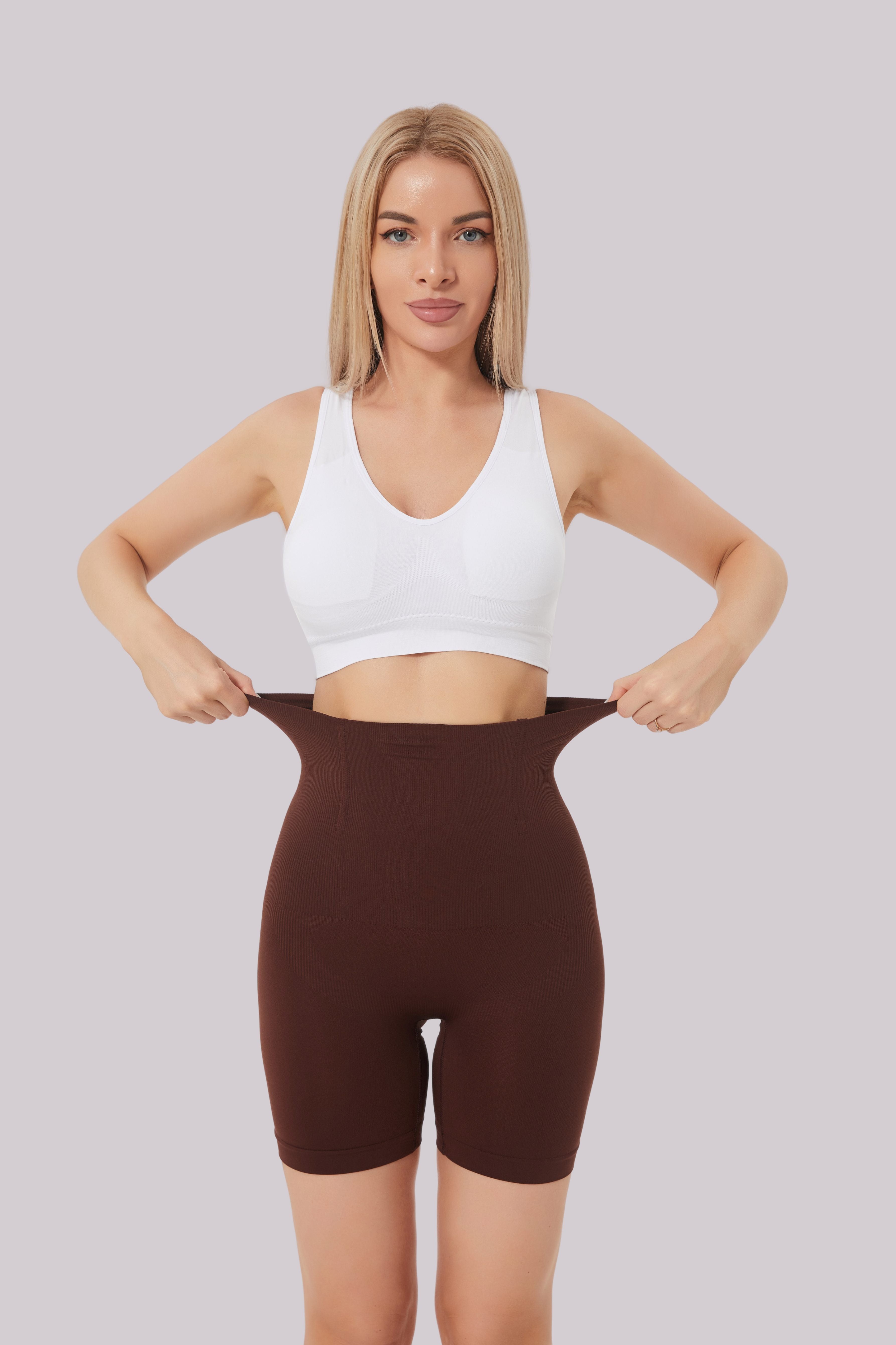 Comfit™ Amelie - korkeavyötäröiset shaper-shortsit Comfit™ Amelie - High-Waisted Shaper Shortsit