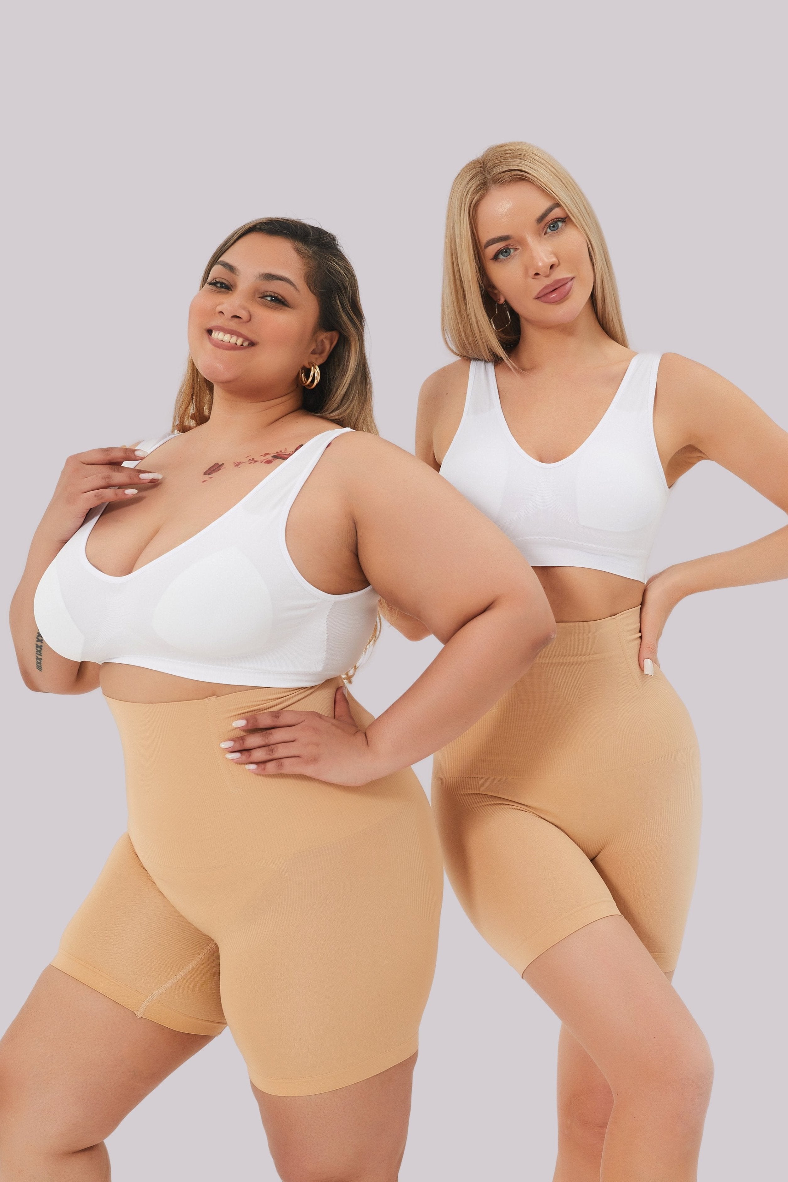 Comfit™ Amelie - korkeavyötäröiset shaper-shortsit Comfit™ Amelie - High-Waisted Shaper Shortsit